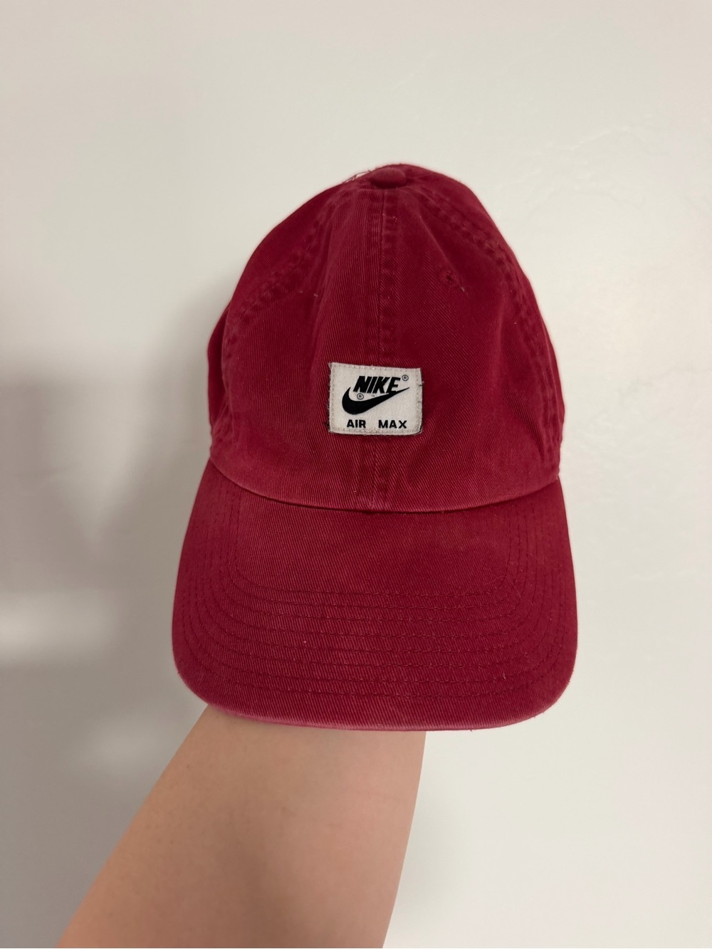 Nike Men’s Burgundy Air Max Patch Cap